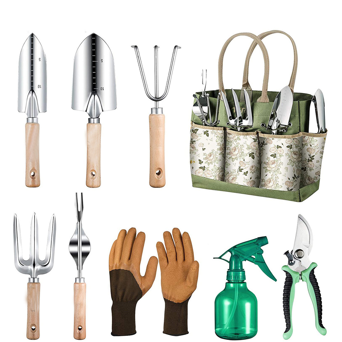 Gardening Tools Women - Juego de herramientas de jardinería de