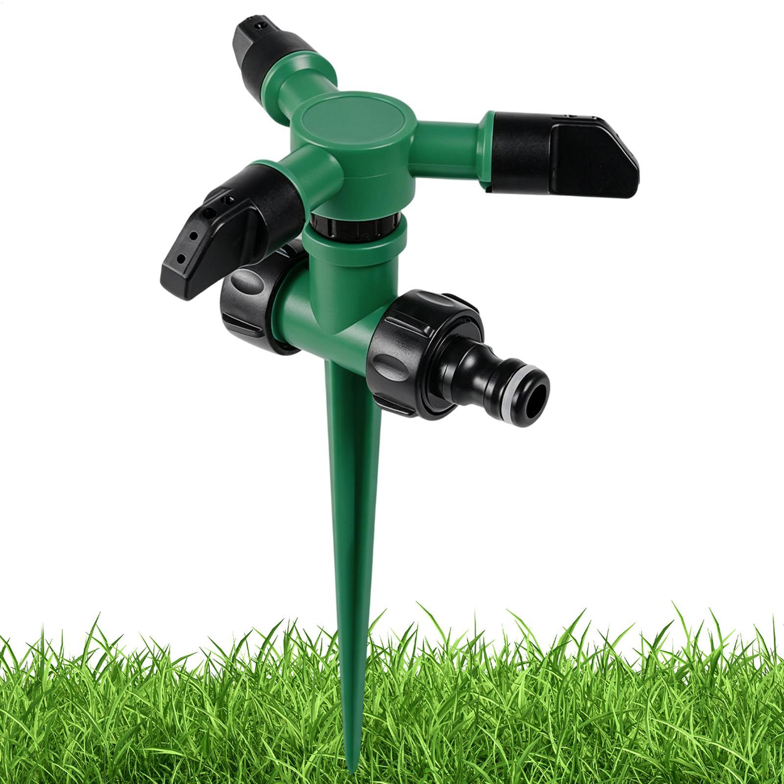 Gardening Tools Women - Aspersor de Agua Giratorio Automático para