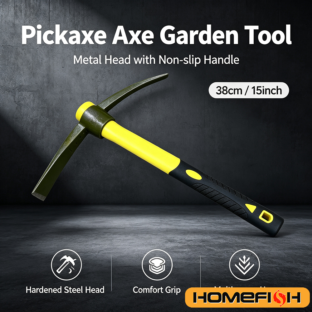 Gardening Tools Yellow - Juego de azada de 1 pieza