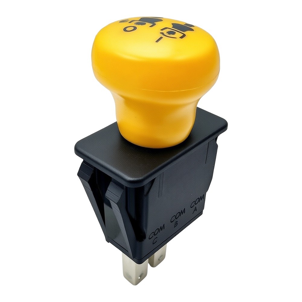 Gardening Tools Yellow - Interruptor PTO 430-027, negro y amarillo,