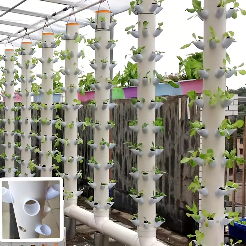Vertical Wall Planter - Juego de 10 macetas hidropónicas DIY