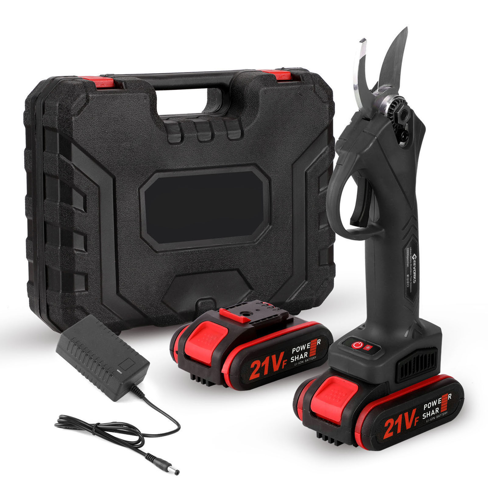 Gardening Tools Amazon - Tijeras Inalámbricas de Litio de 21V,