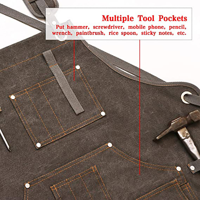 Gardening Tools Amazon - Delantal de Lona Gruesa Moderno y