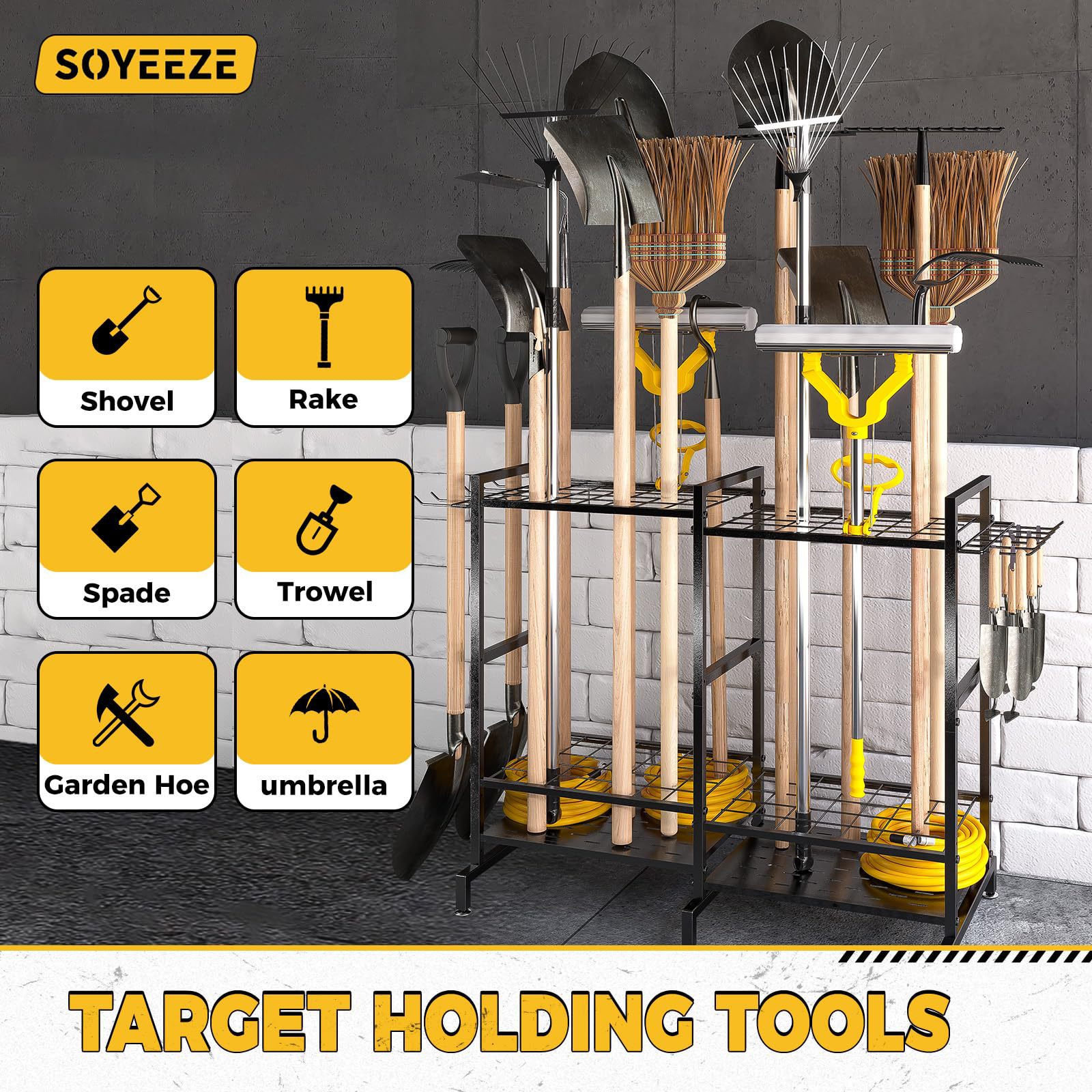 Estante para Herramientas de J - Gardening Tools Amazon reseña y precio
