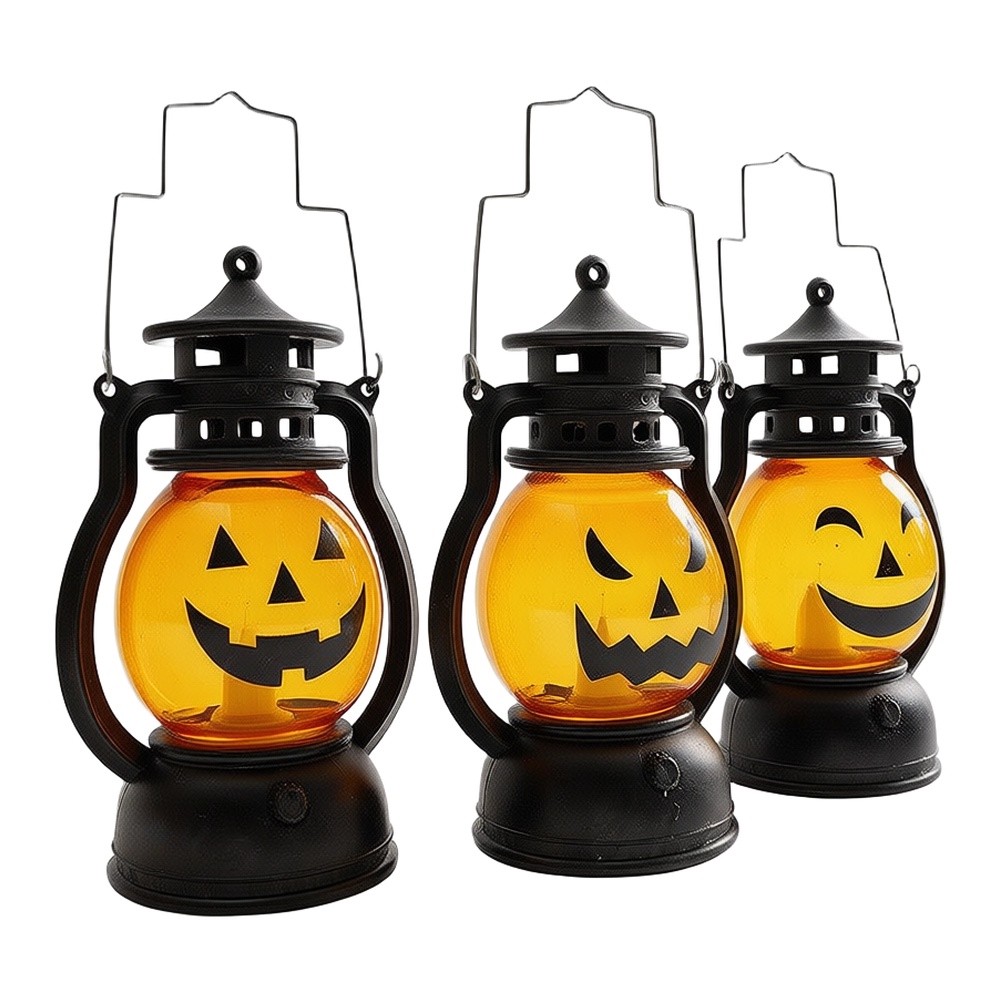 Linterna LED de calabaza de 3  - Gardening Tools Yellow reseña y precio