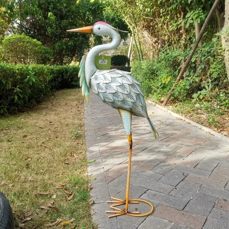 Escultura de hierro forjado pa - Gardening Tools Amazon reseña y precio
