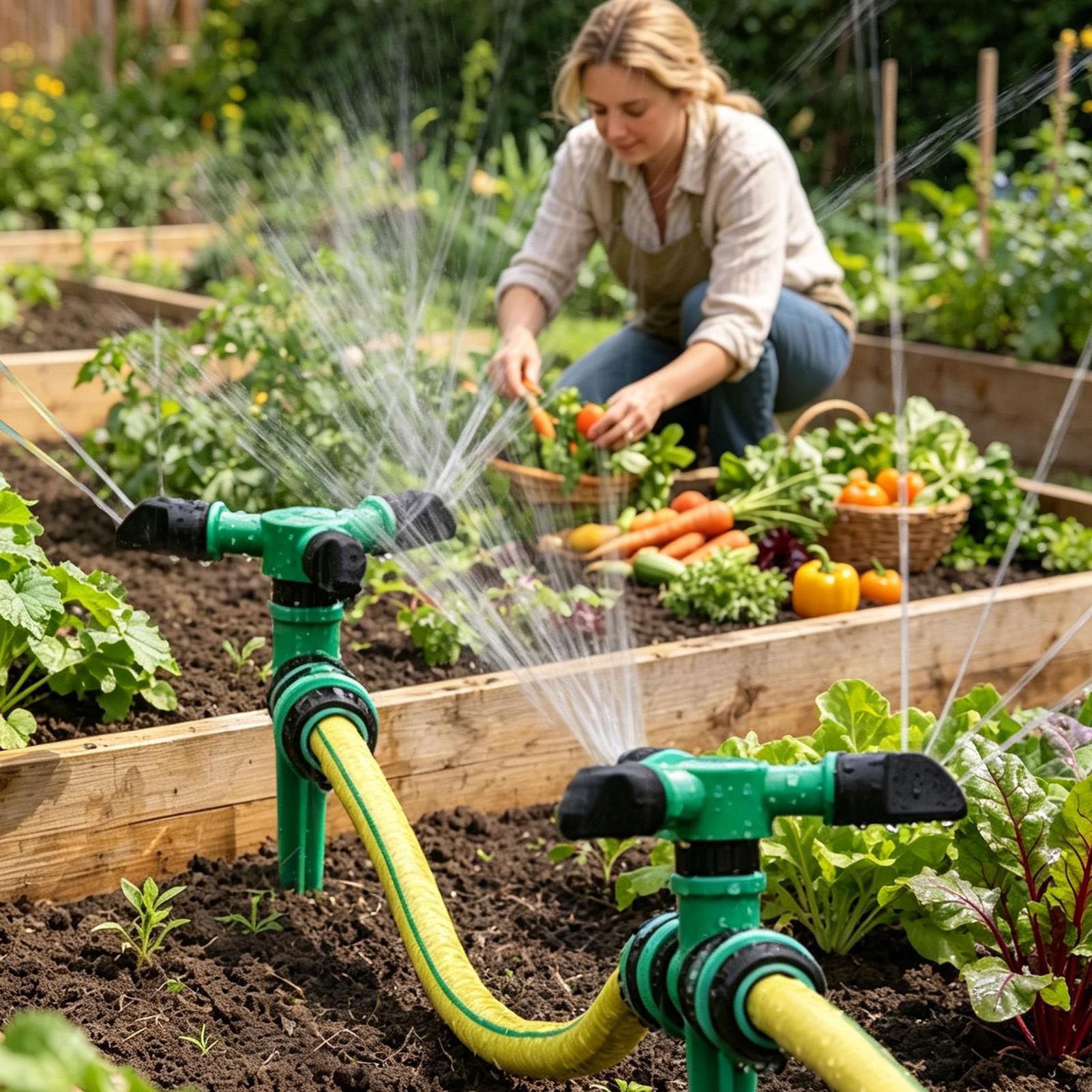 Aspersor de Agua Giratorio Aut - Gardening Tools Women reseña y precio