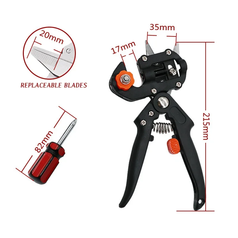 Alicates de injerto para plánt - Gardening Tools Scissors reseña y precio