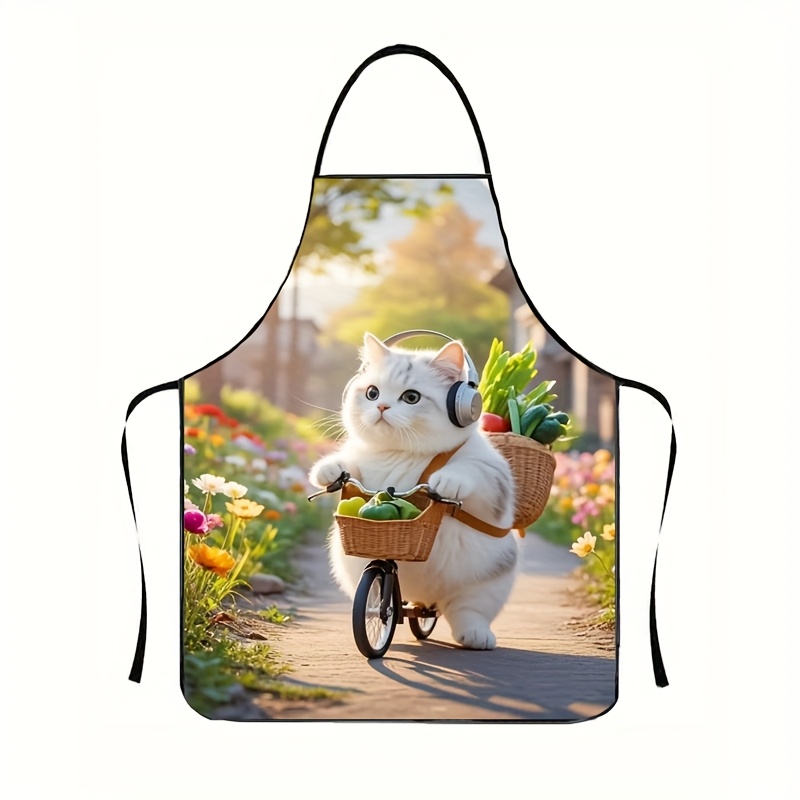Delantal de cocina floral para - Gardening Tools Women reseña y precio