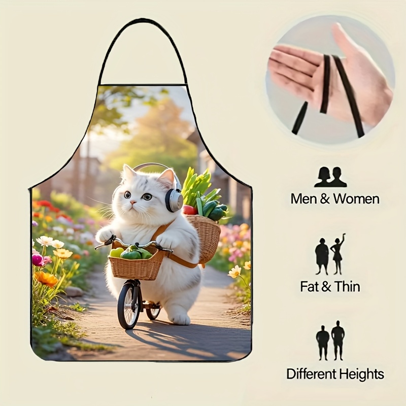 Delantal de cocina floral para - Gardening Tools Women reseña y precio