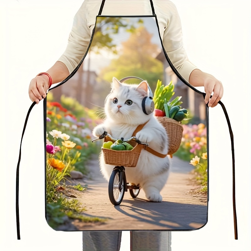 Delantal de cocina floral para - Gardening Tools Women reseña y precio