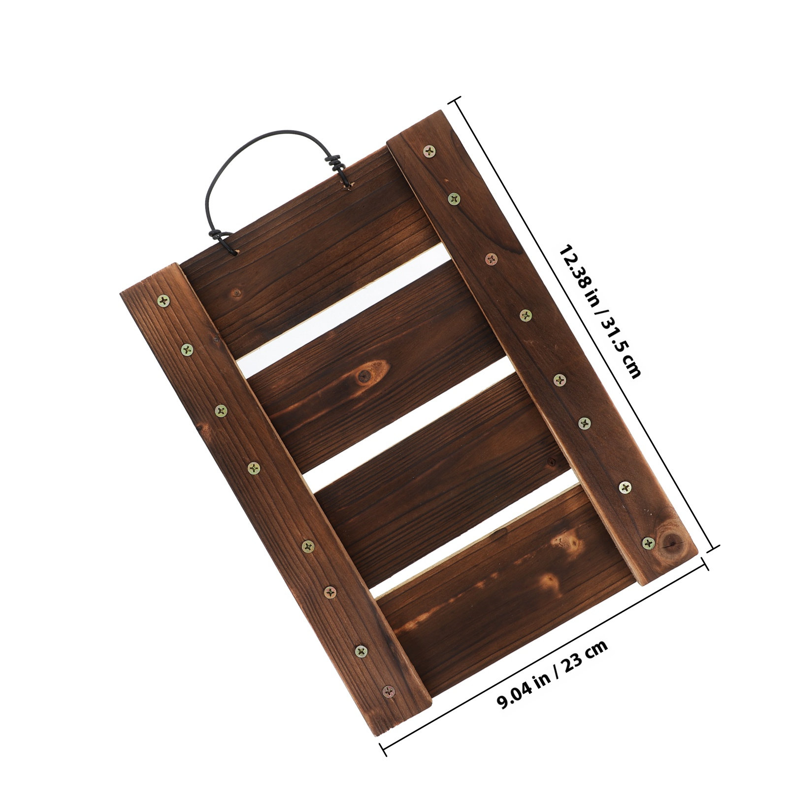 Macetero de pared de madera pa - Vertical Wall Planter reseña y precio