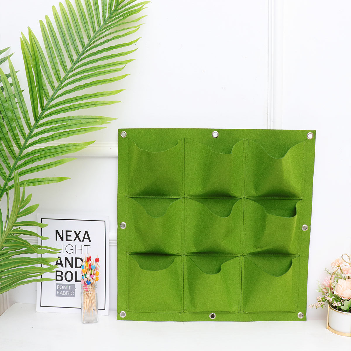 Bolsa de Pared para Plantas co - Vertical Wall Planter reseña y precio