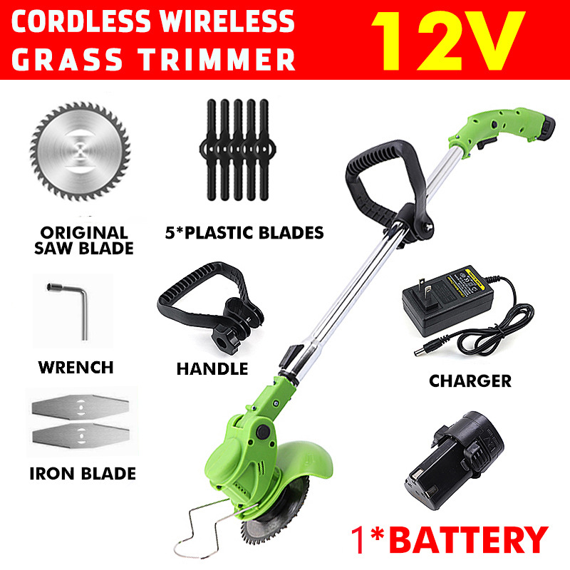 Podadora de Césped Eléctrica I - Gardening Tools Grass Cutter reseña y precio