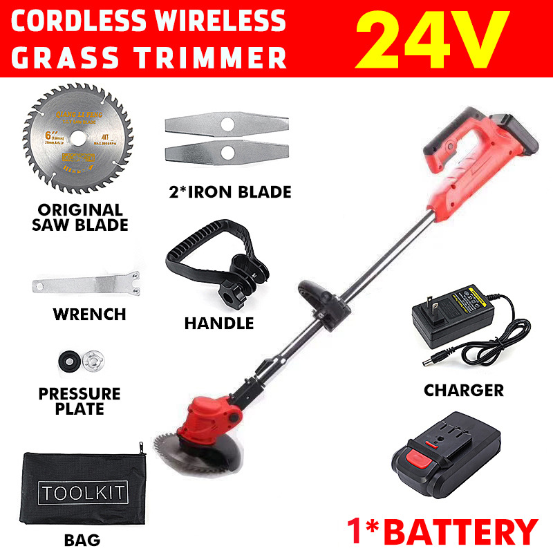 Podadora de Césped Eléctrica I - Gardening Tools Grass Cutter reseña y precio