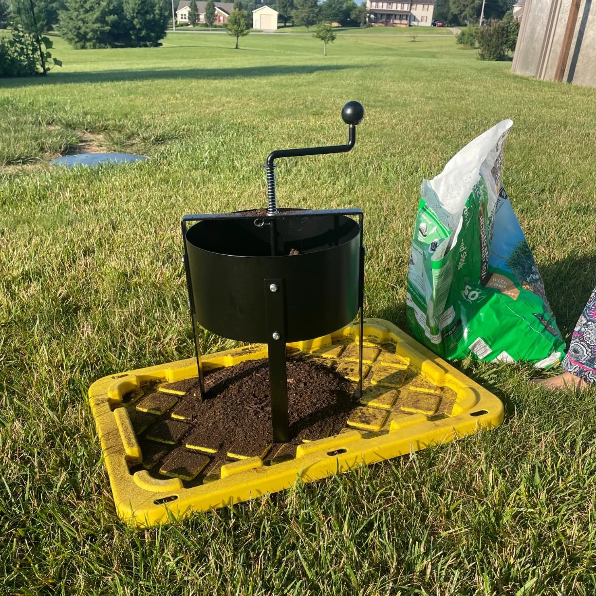 Tamiz Giratorio para Tierra de - Gardening Tools Amazon reseña y precio