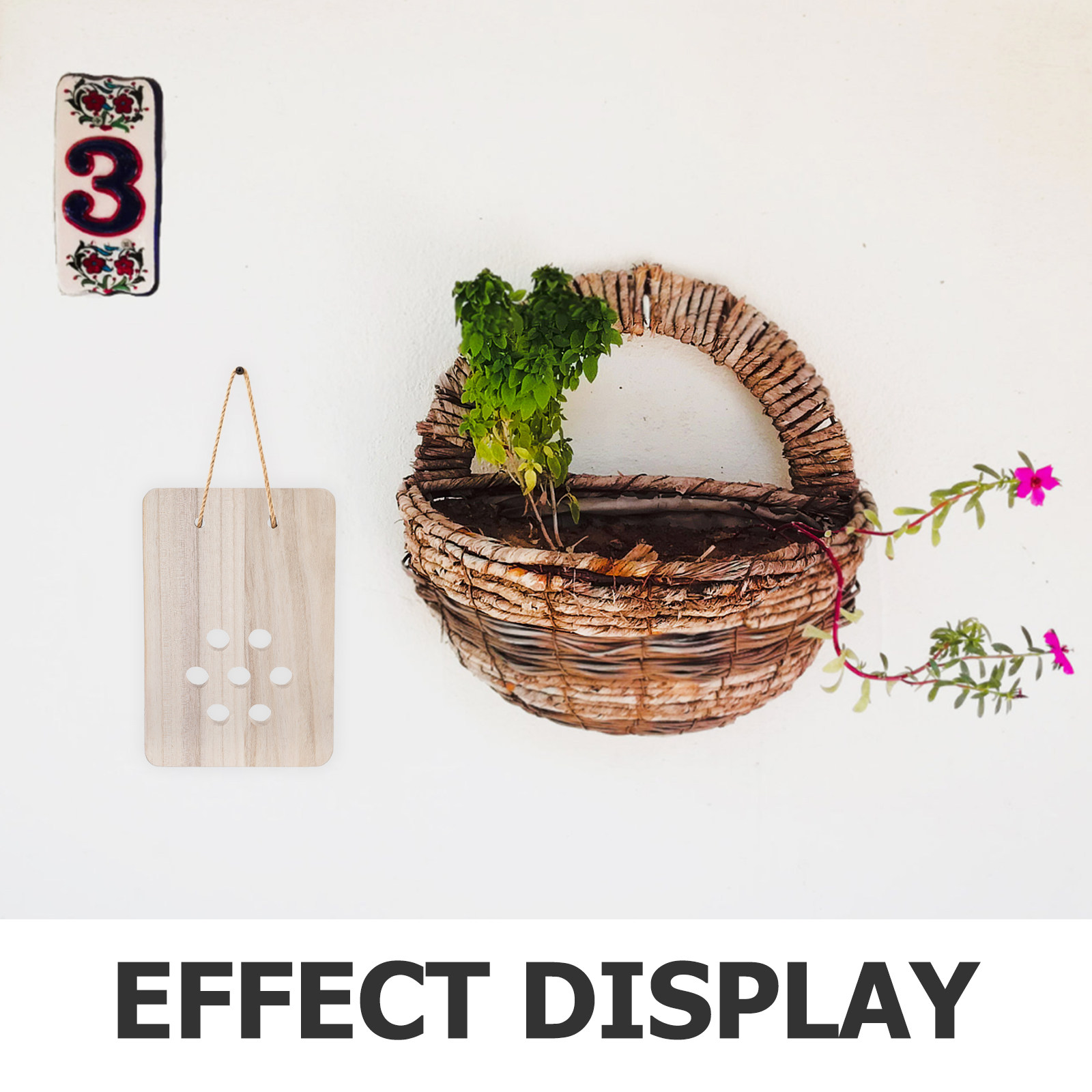 Soporte de pared de madera par - Vertical Wall Planter reseña y precio