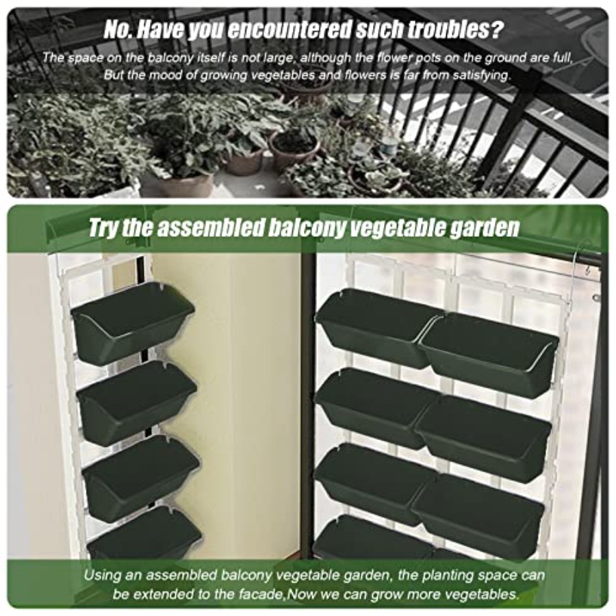 Jardinera vertical para colgar - Vertical Wall Planter reseña y precio