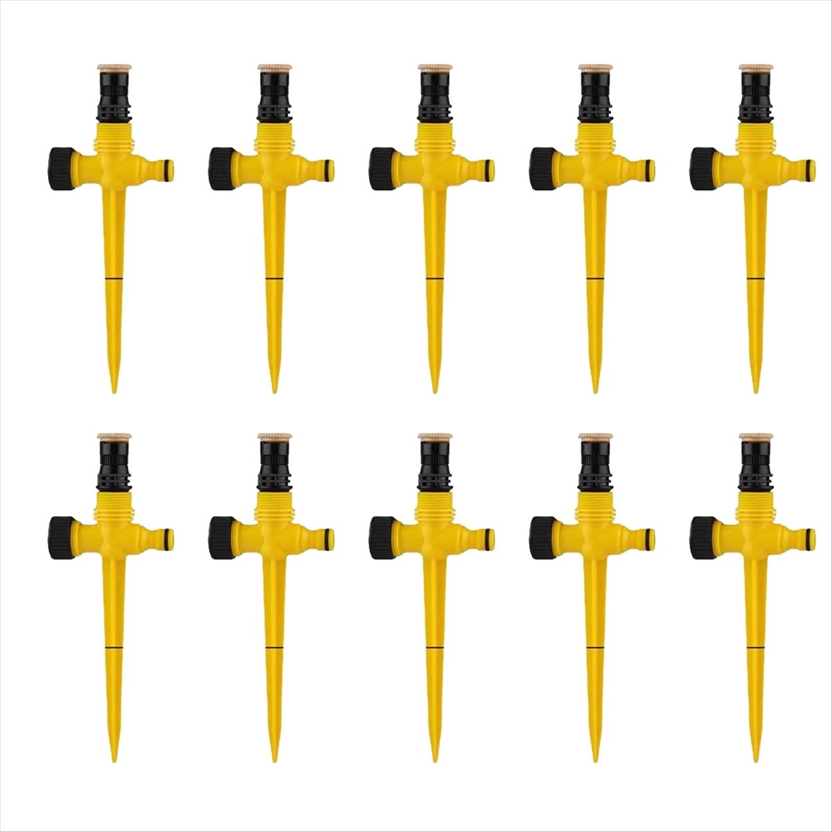 Aspersor de Jardín AT16 360 °  - Gardening Tools Yellow reseña y precio