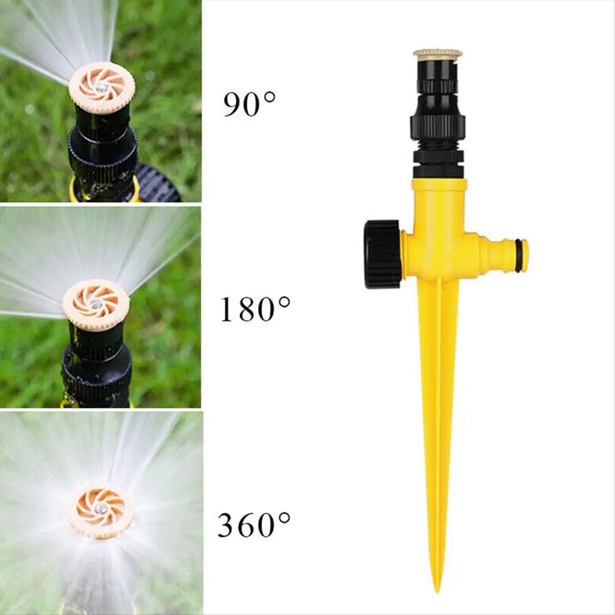 Aspersor de Jardín AT16 360 °  - Gardening Tools Yellow reseña y precio