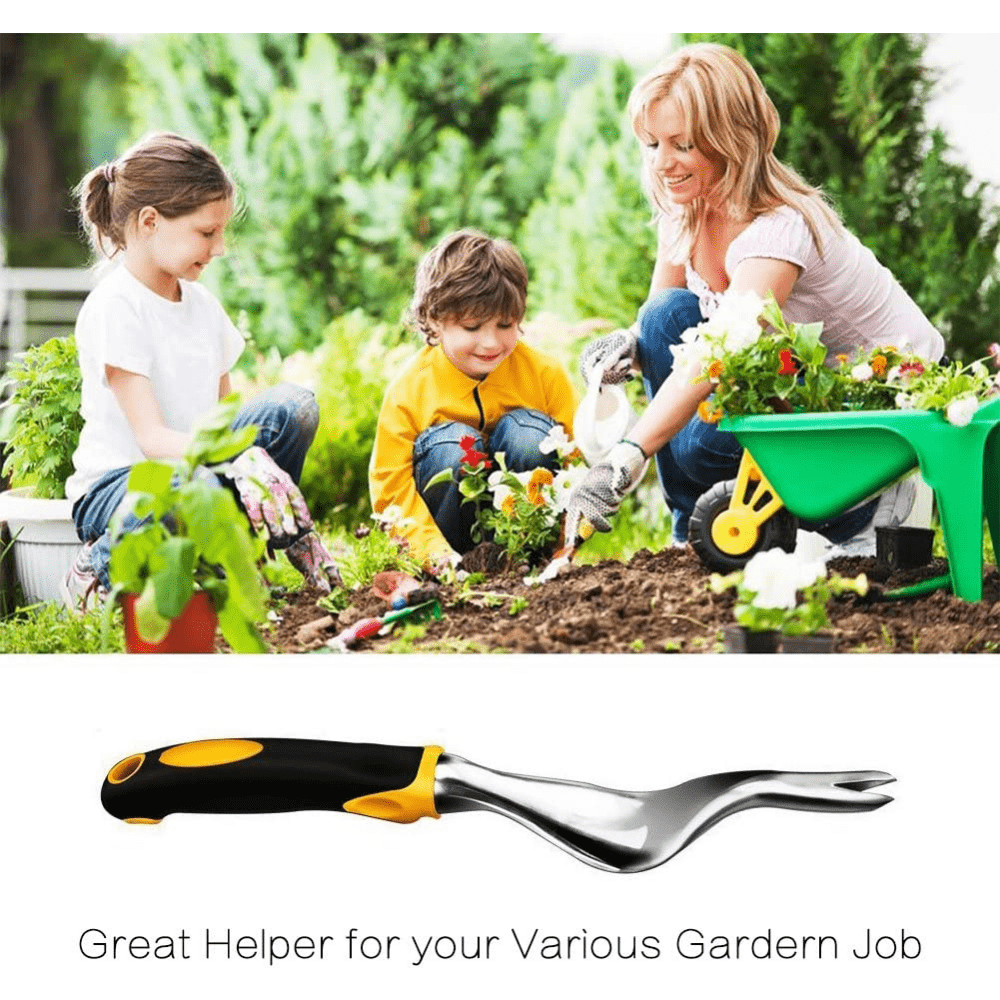 Herramientas para desmalezar e - Gardening Tools Yellow reseña y precio