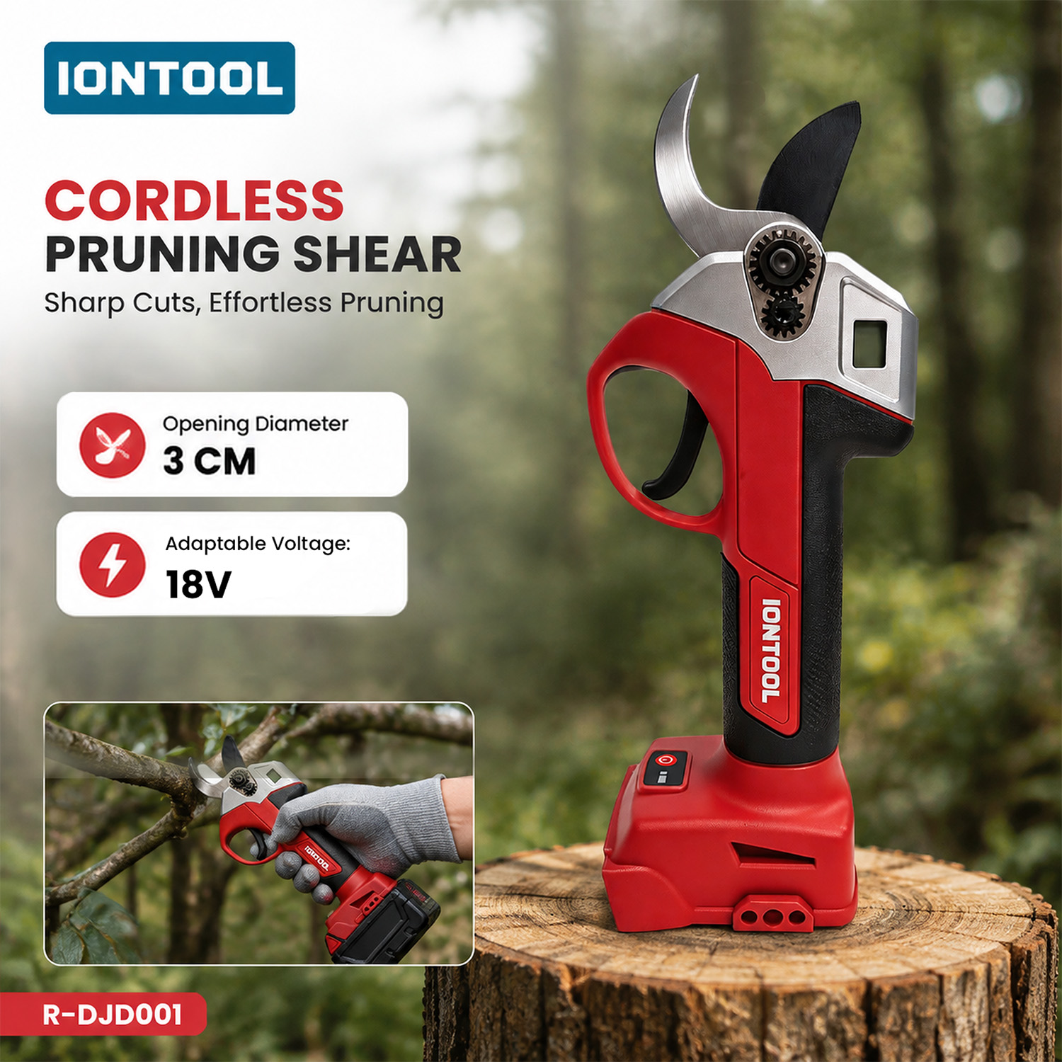 Tijeras de podar inalámbricas  - Gardening Tools Scissors reseña y precio