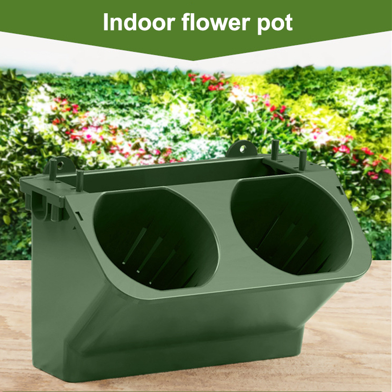 Maceta de pared para flores, m - Vertical Wall Planter reseña y precio