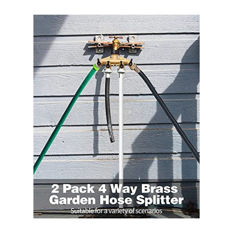 ABNQ Divisor de Manguera de La - Gardening Tools Yellow reseña y precio