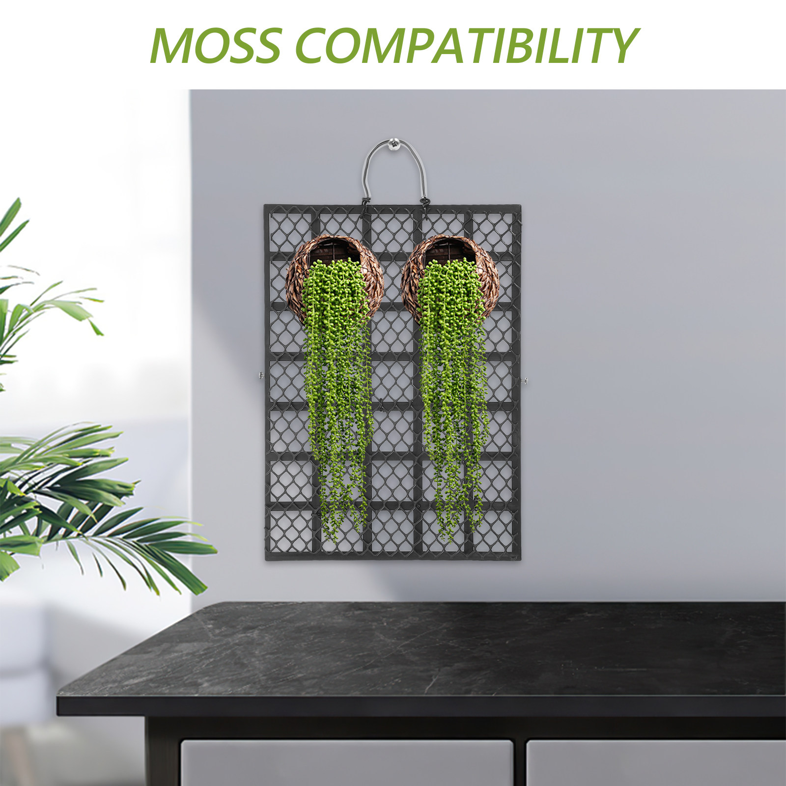 Tabla de Plantación Rústica Mo - Vertical Wall Planter reseña y precio