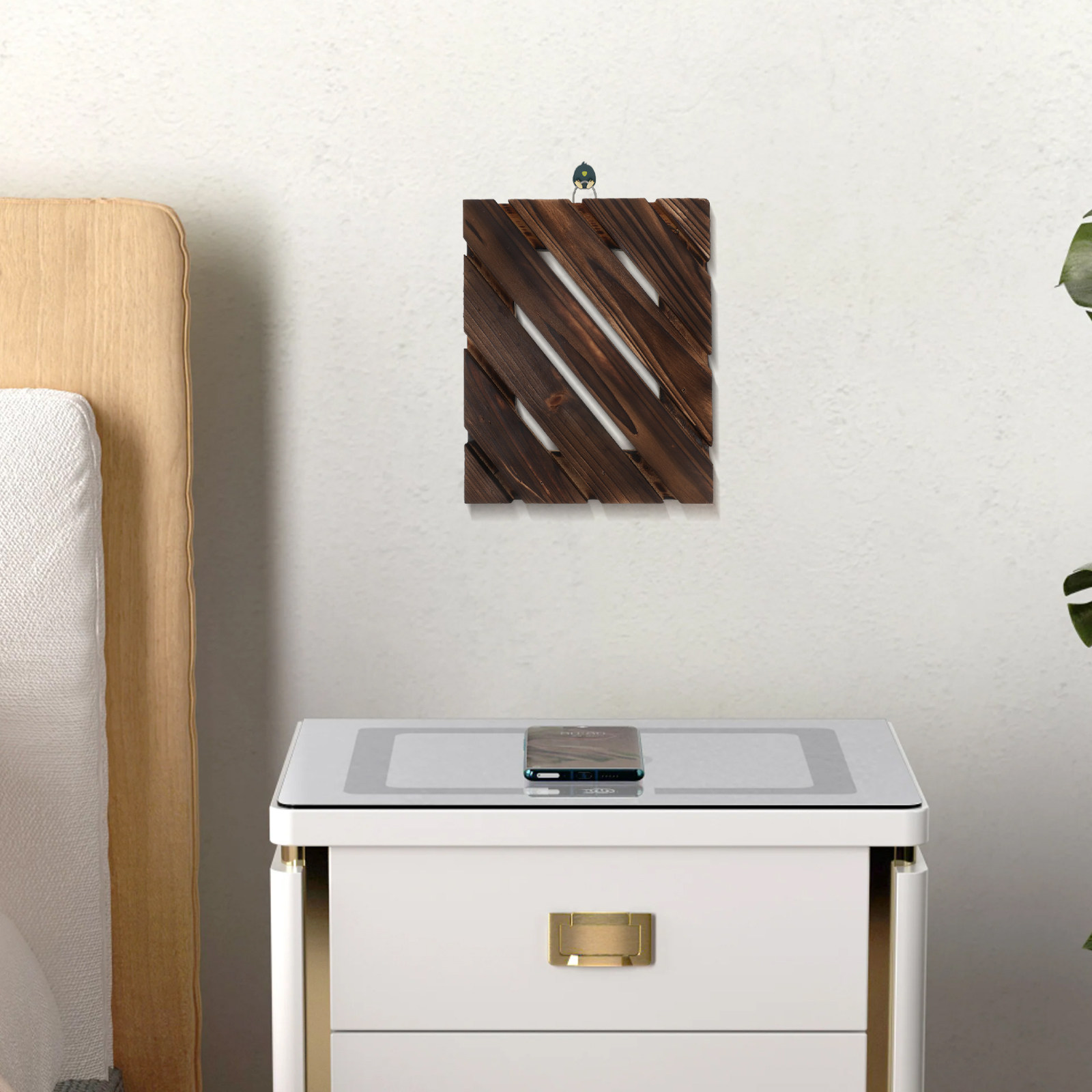 Macetero de Madera Montado en  - Vertical Wall Planter reseña y precio