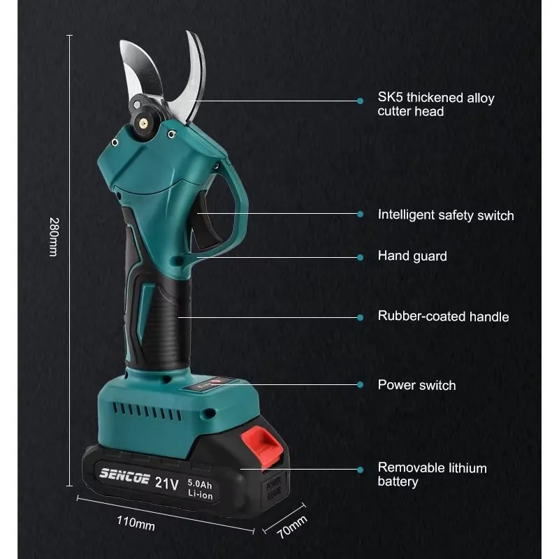 Podadora Eléctrica Inalámbrica - Gardening Tools Amazon reseña y precio