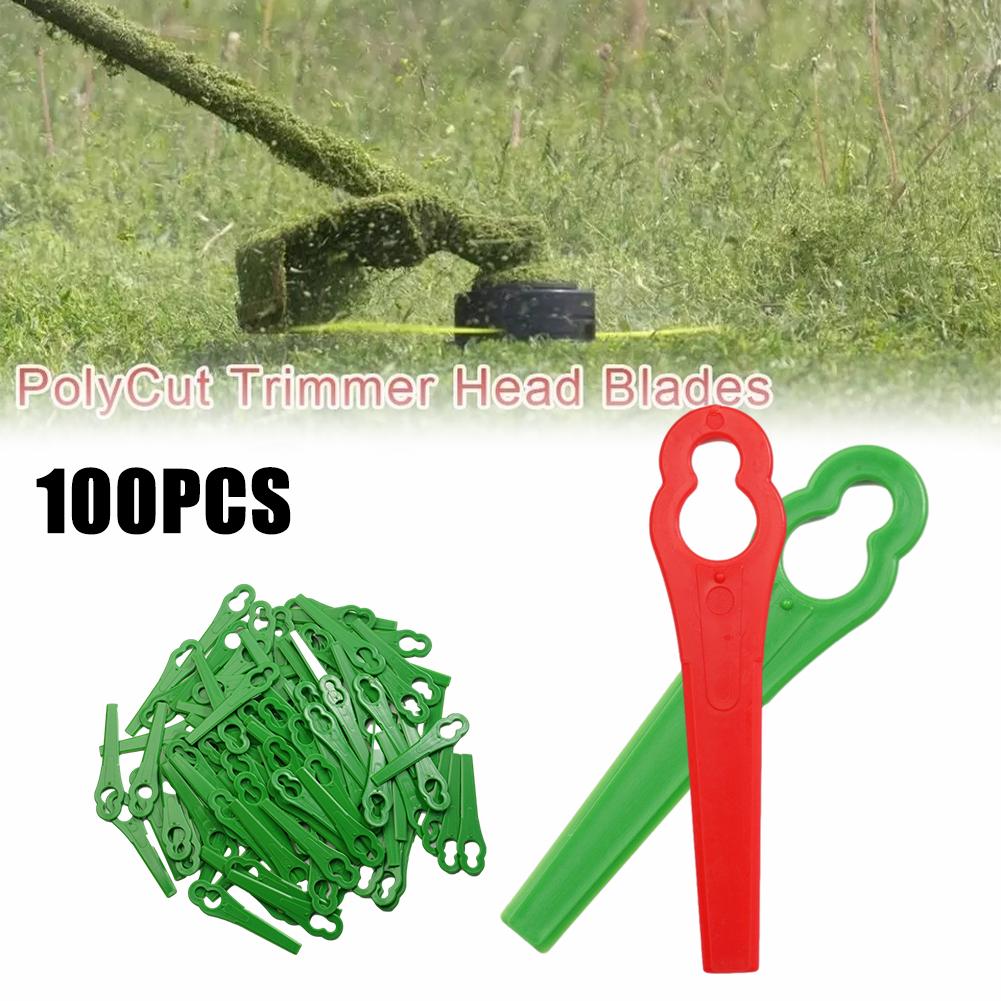 100 Cuchillas de Repuesto de P - Gardening Tools Grass Cutter reseña y precio