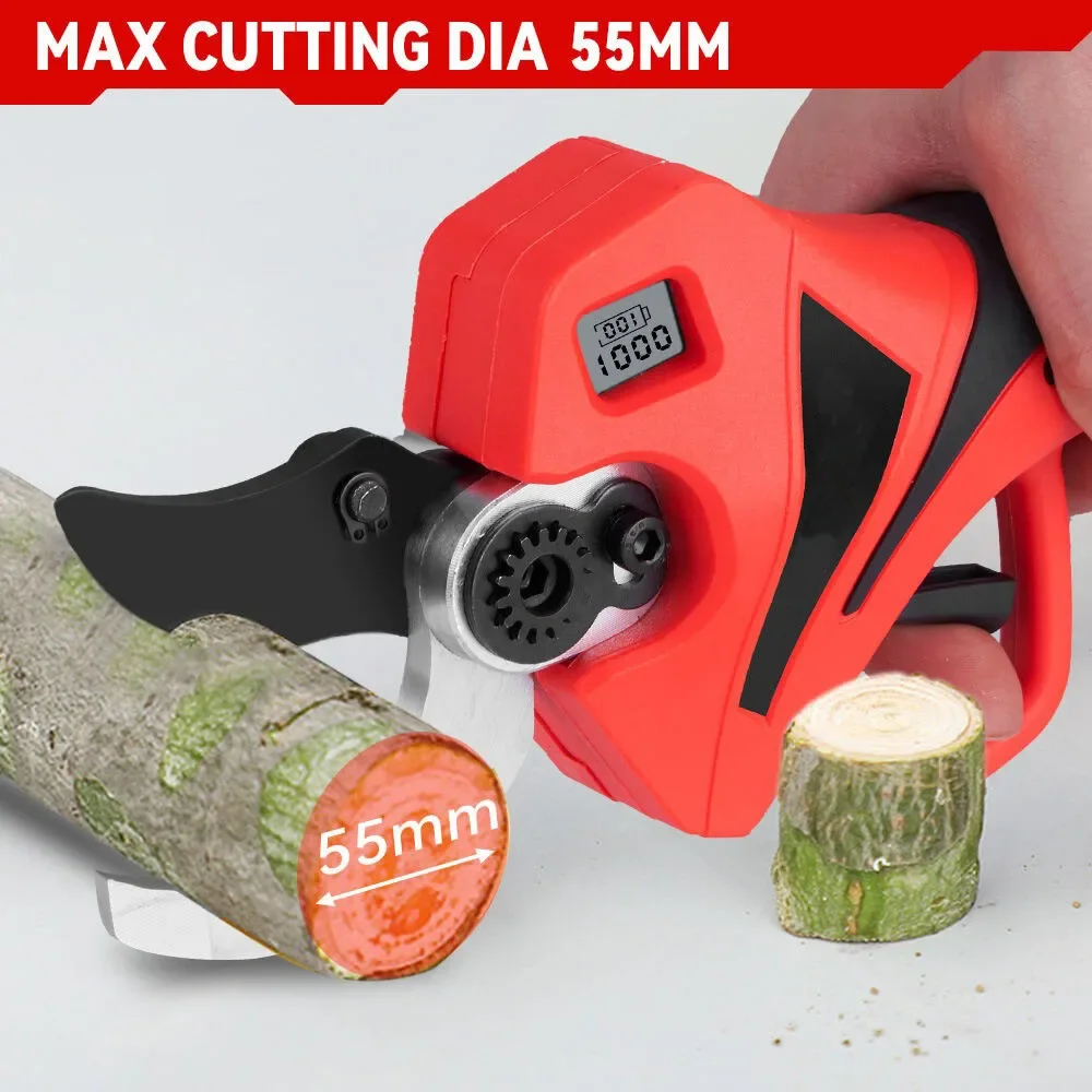 Tijeras eléctricas sin escobil - Gardening Tools Scissors reseña y precio