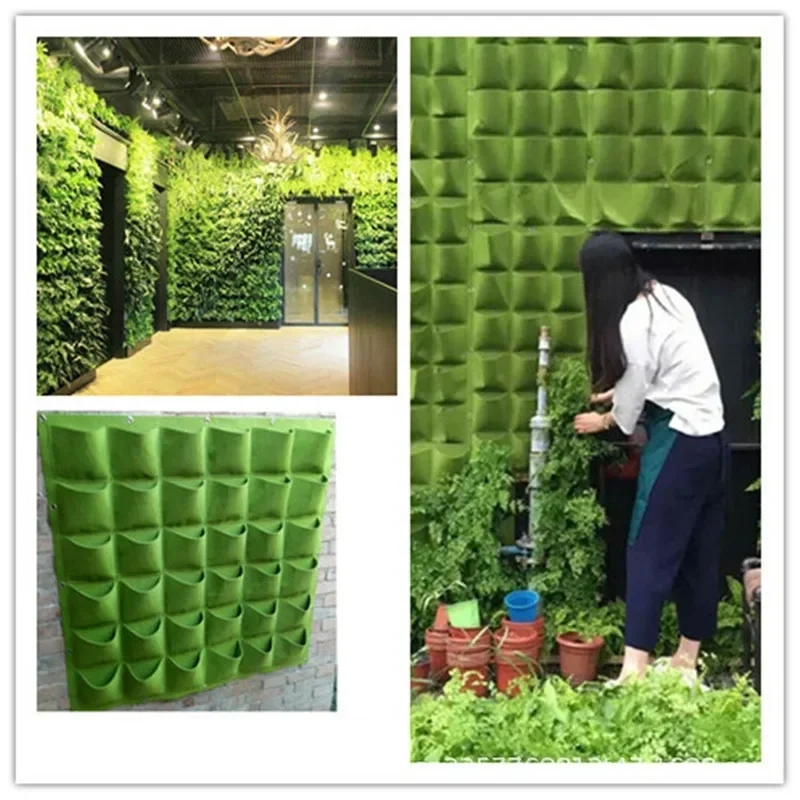 Nuevos bolsillos para colgar e - Vertical Wall Planter reseña y precio